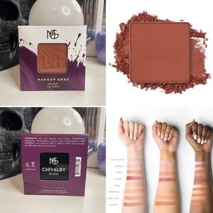 3/$15 Makeup Geek Blush Single Pan Chivalry Cruelty Free